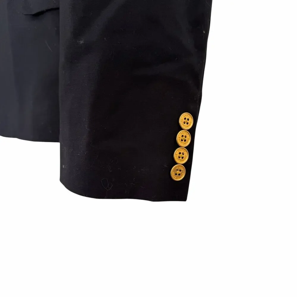 Ralph Lauren Black Gold Crest Blazer Sz XL Kids